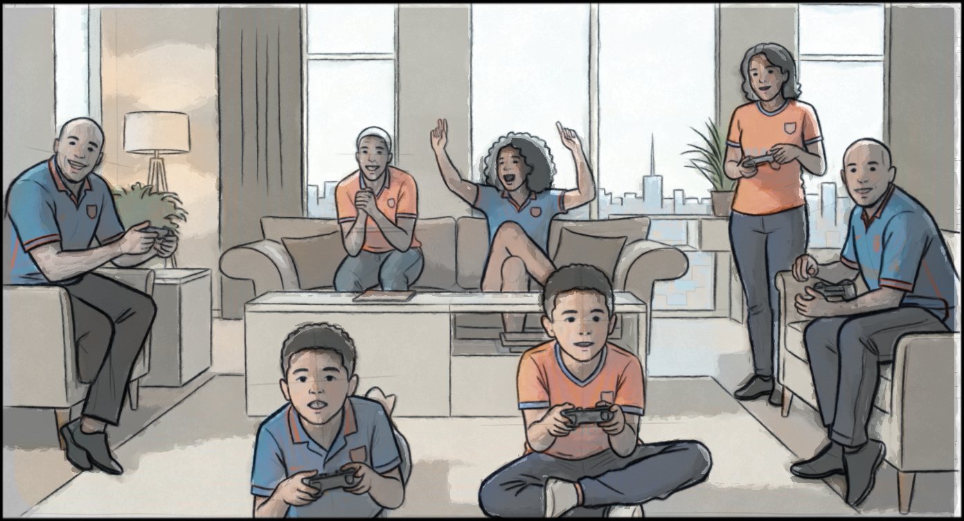 Video Games - Narrative - storyboard frame 1 by Dakota Warren